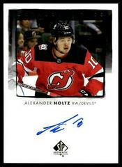Alexander Holtz #UDA-AH Hockey Cards 2022 SP Authentic UD Autographs Prices