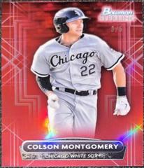 Colson Montgomery [Red] #BSP-58 Baseball Cards 2022 Bowman Sterling Prices