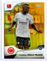 Randal Kolo Muani [Gold] #38 Soccer Cards 2022 Topps Chrome Bundesliga Prices