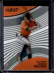 Jackson Holliday [Gold] #23 Baseball Cards 2023 Panini Chronicles Clear Vision Prices