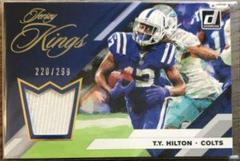 T.Y. Hilton #JK 14 Football Cards 2019 Donruss Jersey Kings Prices