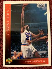 Gerald Wilkins #32 Basketball Cards 1993 Upper Deck Prices