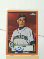 Ichiro [Orange] #PA-I Baseball Cards 2021 Topps Chrome Platinum Anniversary Autographs Prices