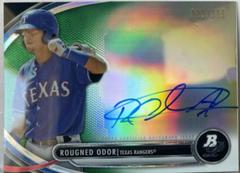 Rougned Odor [Green Refractor] Baseball Cards 2013 Bowman Platinum Autograph Prospects Prices