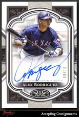 Alex Rodriguez [Silver Ink] Baseball Cards 2023 Topps Tier One Next Level Autographs Prices