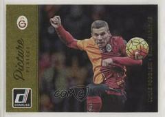 Lukas Podolski [Gold] Soccer Cards 2016 Panini Donruss Picture Perfect Prices