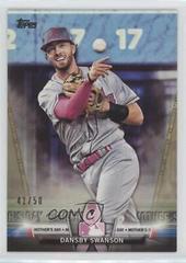 Dansby Swanson [Gold] #TS-69 Baseball Cards 2018 Topps Salute Prices