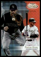 Trevor Story [Class 1 Red] #3 Baseball Cards 2017 Topps Gold Label Prices