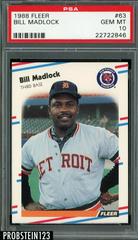 Bill Madlock #63 Baseball Cards 1988 Fleer Prices