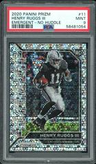 Henry Ruggs III [No Huddle] #11 Football Cards 2020 Panini Prizm Emergent Prices