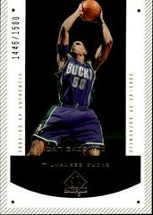 Dan Gadzuric #191 Basketball Cards 2002 SP Authentic Prices