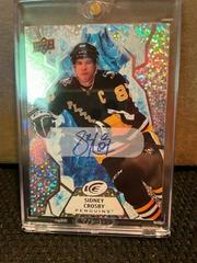 Sidney Crosby [White Snowflake Autograph] #47 Hockey Cards 2021 Upper Deck Ice Prices