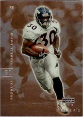 Terrell Davis #26 Football Cards 2001 Upper Deck Rookie F/X Prices