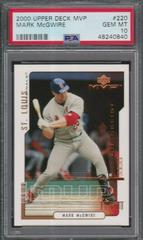 Mark McGwire #220 Baseball Cards 2000 Upper Deck MVP Prices