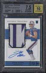 Josh Allen [Black] #163 Football Cards 2018 National Treasures Patch Autograph Prices