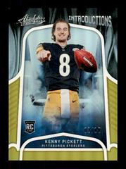 Kenny Pickett [Spectrum Gold] #INT-1 Football Cards 2022 Panini Absolute Introductions Prices