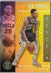 Ben Simmons [Yellow] Basketball Cards 2019 Panini Illusions Prices