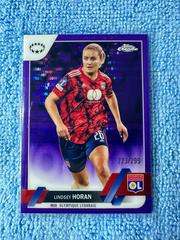 Lindsey Horan [Purple Pulsar] Soccer Cards 2022 Topps Chrome UEFA Women's Champions League Prices