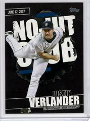 Justin Verlander [Black] #NHC-25 Baseball Cards 2022 Topps No Hit Club Prices
