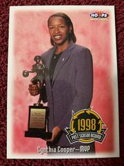 Cynthia Cooper-MVP #1 Basketball Cards 1999 Hoops WNBA Prices