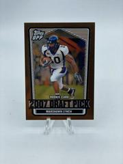 Marshawn Lynch [Chrome Bronze] #133 Football Cards 2007 Topps Draft Picks & Prospects Prices