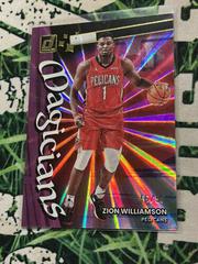 Zion Williamson [Pink Laser] #8 Basketball Cards 2022 Panini Donruss Magicians Prices