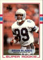 Brian Blades #182 Football Cards 1989 Topps Prices