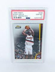Bonzi Wells [Non Protected] Basketball Cards 1998 Finest Prices