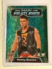 Sammy Guevara [Green] Wrestling Cards 2022 Upper Deck AEW Main Features Prices