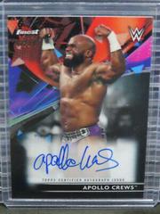 Apollo Crews [Gold] Wrestling Cards 2021 Topps Finest WWE Roster Autographs Prices