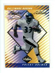 Priest Holmes [Limited Edition] Football Cards 2000 Leaf Limited Prices