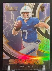 Will Levis [Silver] #SPR-WL Football Cards 2023 Panini Select Draft Picks Sparks Prices