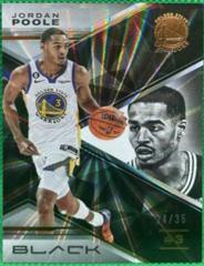 Jordan Poole [Copper] #19 Basketball Cards 2022 Panini Black Prices