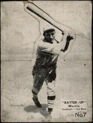 Pepper Martin #7 Baseball Cards 1934 Batter Up Prices