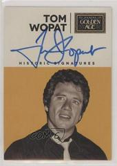 Tom Wopat #TWO Baseball Cards 2014 Panini Golden Age Historic Signatures Prices