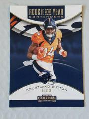 Courtland Sutton Football Cards 2018 Panini Contenders Rookie of the Year Prices