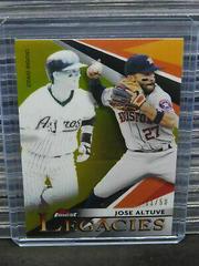 Jose Altuve, Craig Biggio [Gold Refractor] #FL-JA Baseball Cards 2021 Topps Finest Legacies Prices