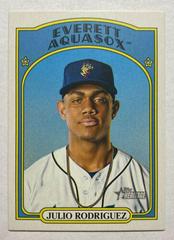 Julio Rodriguez Baseball Cards 2021 Topps Heritage Minor League Prices