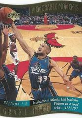Grant Hill #2 Basketball Cards 1997 Collector's Choice Memorable Moments Prices