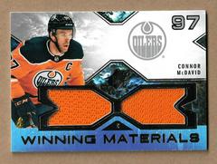 Connor McDavid Hockey Cards 2021 SPx Jersey Prices