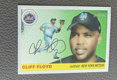 Cliff Floyd #101 Baseball Cards 2004 Topps Heritage Chrome Prices