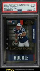 Vince Wilfork [Playoff Ticket] #179 Football Cards 2004 Playoff Contenders Prices