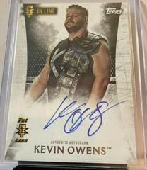 Kevin Owens Wrestling Cards 2015 Topps WWE Undisputed NXT In Line Autographs Prices