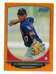 Jorge Polanco [Refractor] Baseball Cards 2013 Bowman Chrome Mini Prices