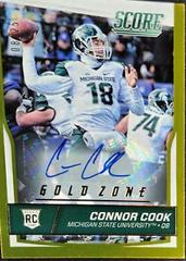 Connor Cook [Autograph Gold Zone] #333 Football Cards 2016 Panini Score Prices