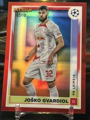 Josko Gvardiol [Red] Soccer Cards 2022 Topps Merlin Chrome UEFA Club Competitions Prices