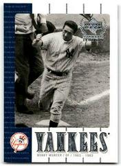 Bobby Murcer Baseball Cards 2000 Upper Deck Yankees Legends Prices