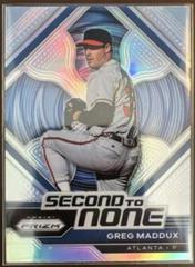 Greg Maddux [Silver] Baseball Cards 2023 Panini Prizm Second to None Prices