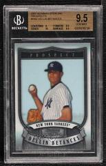 Dellin Betances #DBE Baseball Cards 2007 Bowman Sterling Prospects Prices