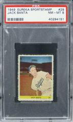 Jack Banta #29 Baseball Cards 1949 Eureka Sportstamps Prices